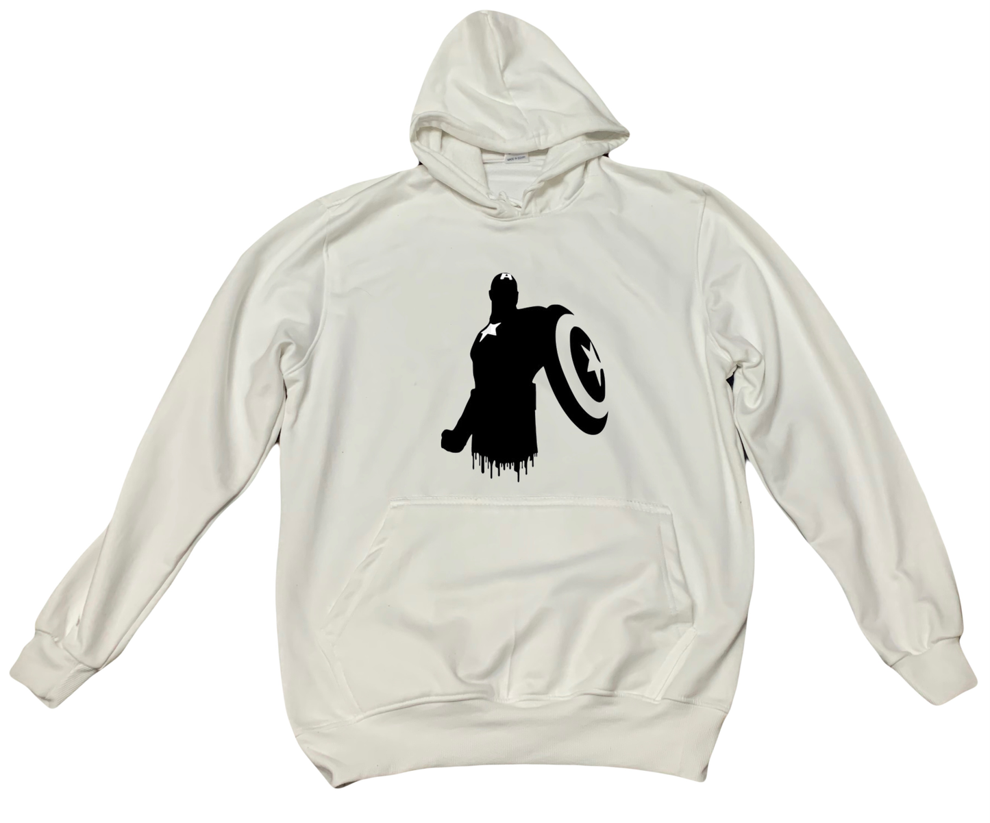 Marvel One Size hoodie White 2