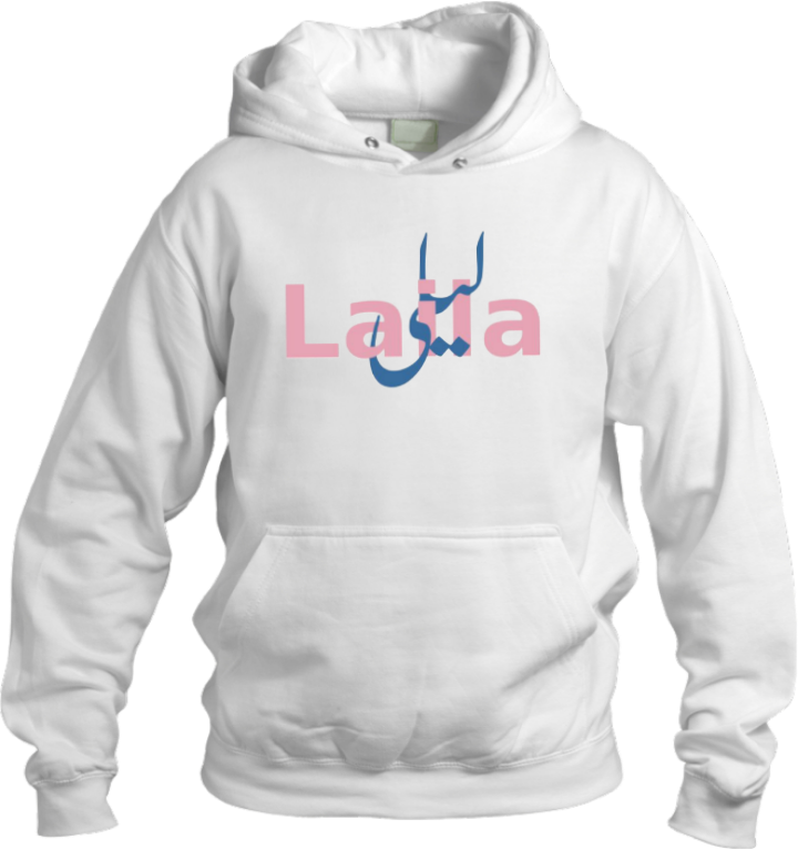 names One Size hoodie White Layla 2