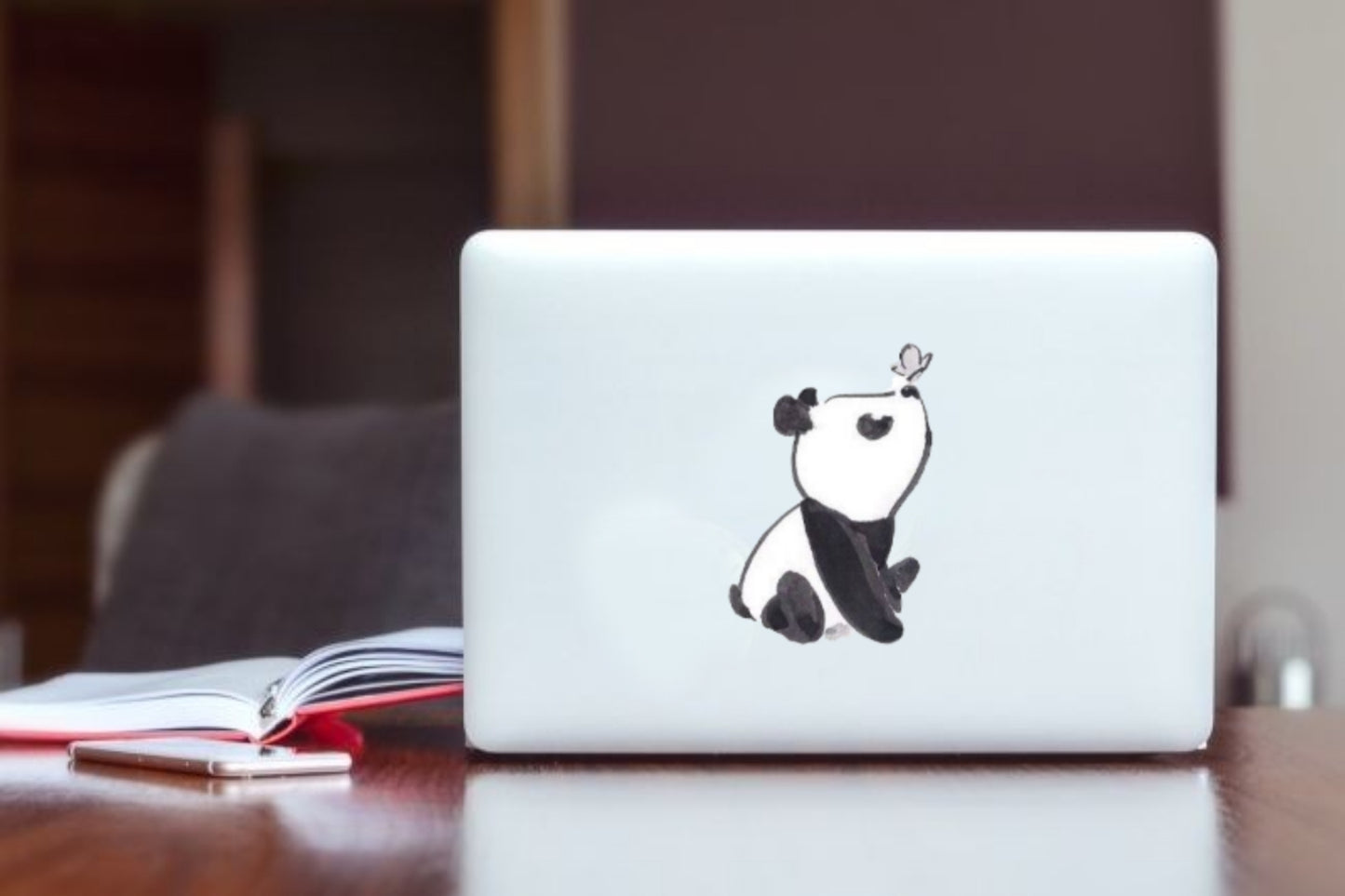 panda Laptop Sticker 2