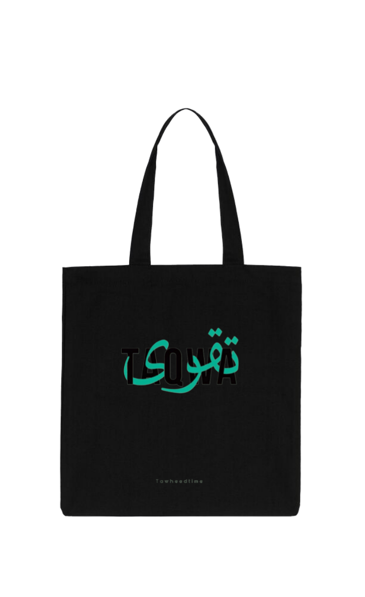 names tote bag Black taqwaa 2