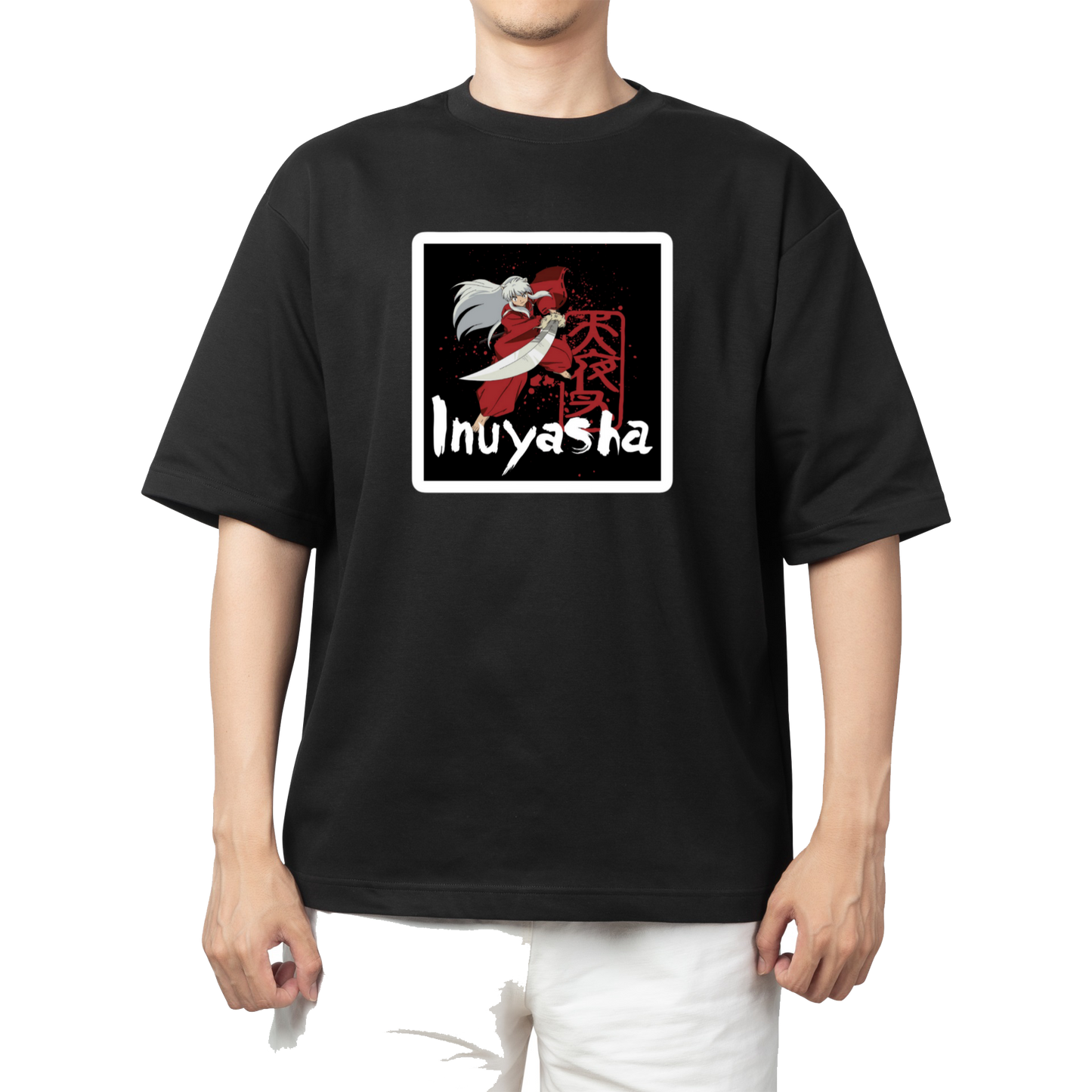Inuyasha t- shirt One Size Black 2