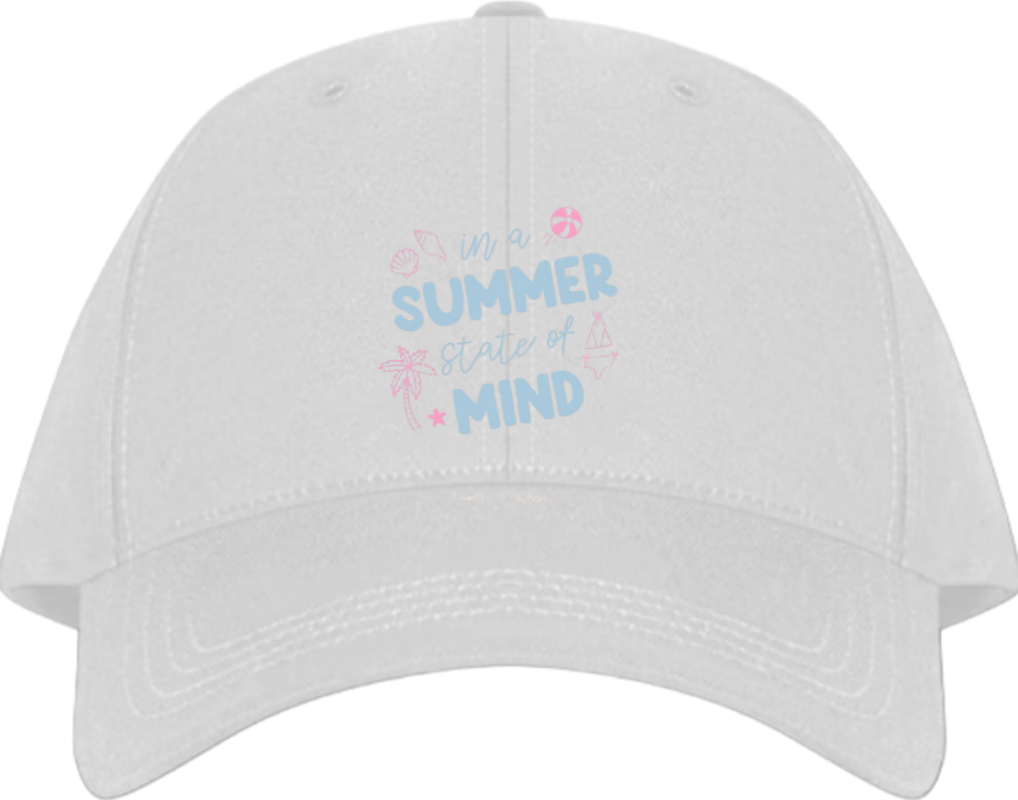 Summer Vibes Baseball cap White 2