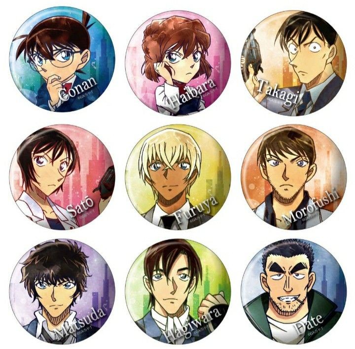 Detective Conan brooch 3