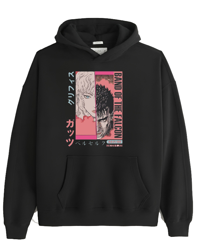 Berserk One Size hoodie Black 2