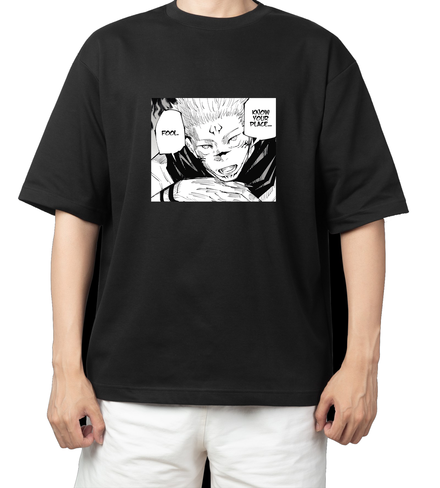 tjujutsu kaisen GOJO Oversize t- shirt Black 2