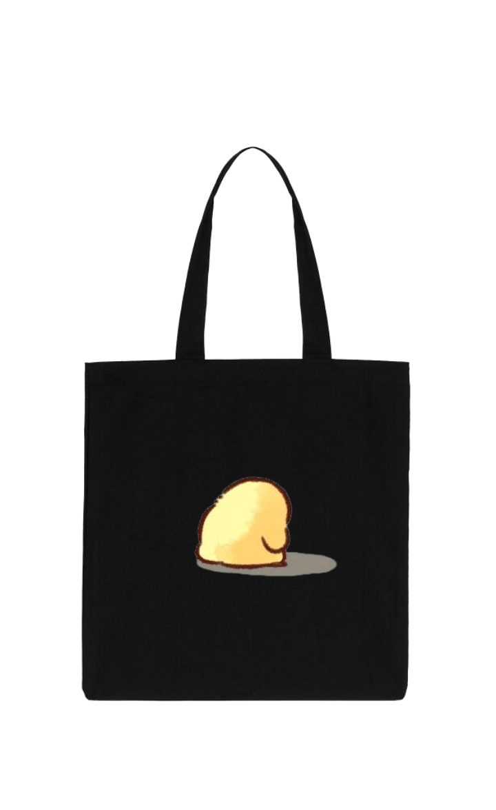 duck tote bag Black 3