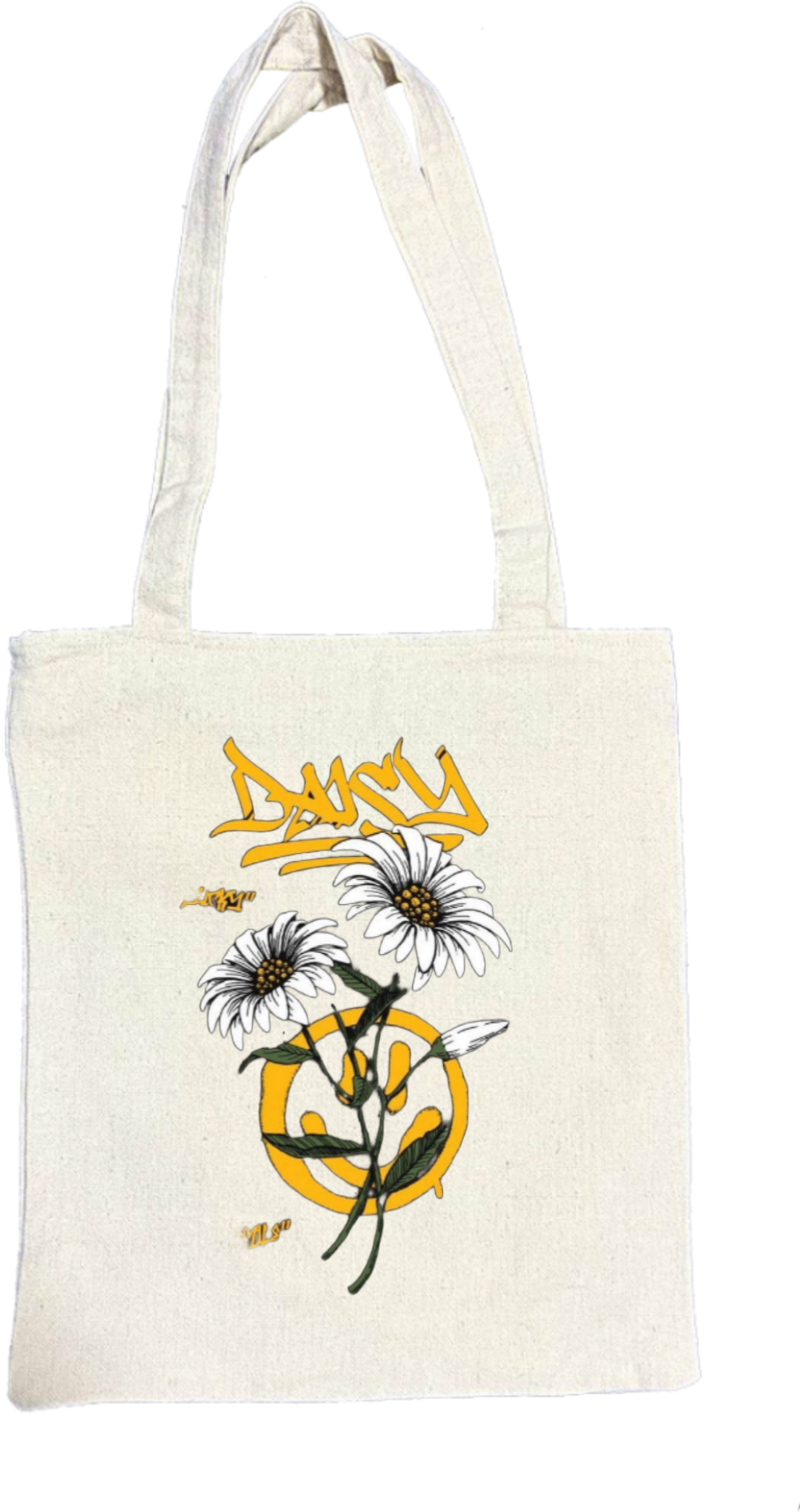 Daisy tote bag beige 92