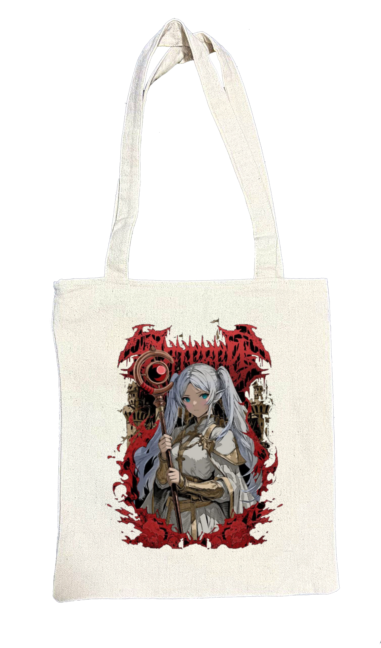 Frieren Beyond Journey's End tote bag beige 2
