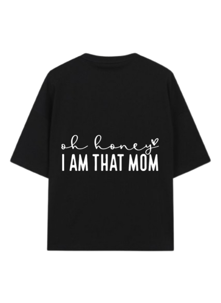 Mom dad parents t- shirt Black Back 2