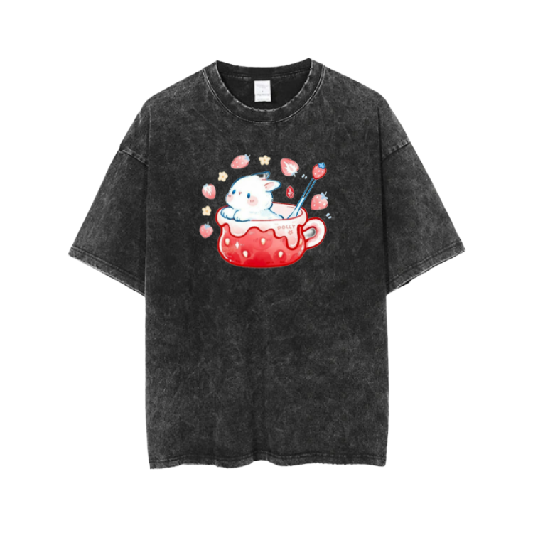 bunny One Size t- shirt Washed 2