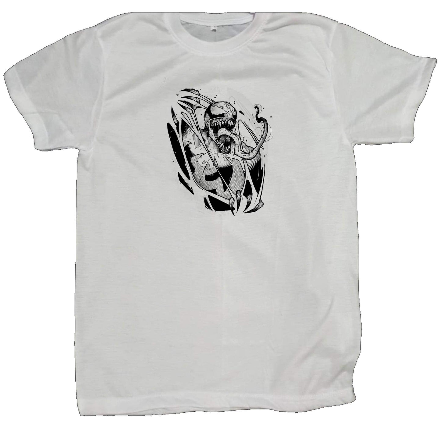 Marvel t- shirt fat White 3