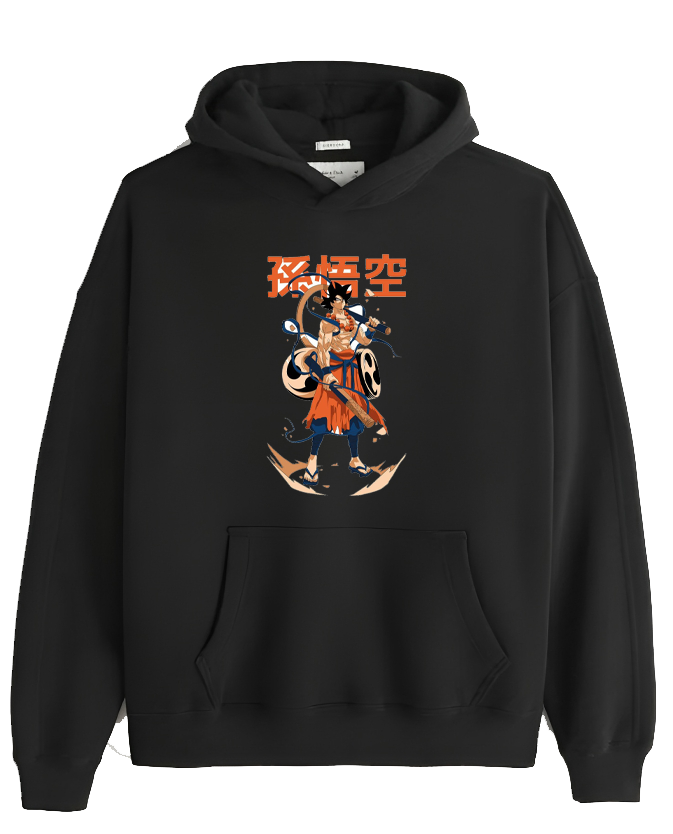 Dragon Ball One Size hoodie Black 2