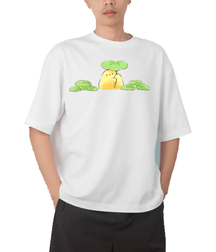 duck One Size t- shirt White 2