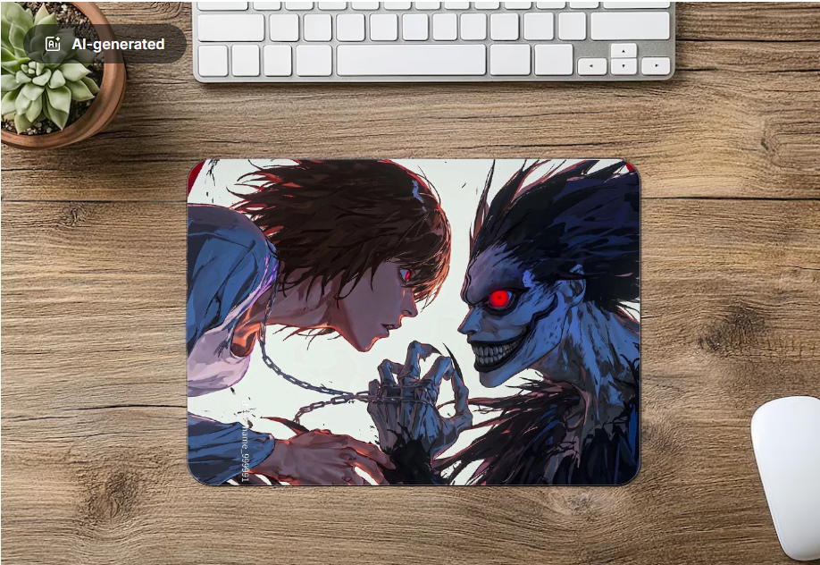 Mouse Pad Death Note