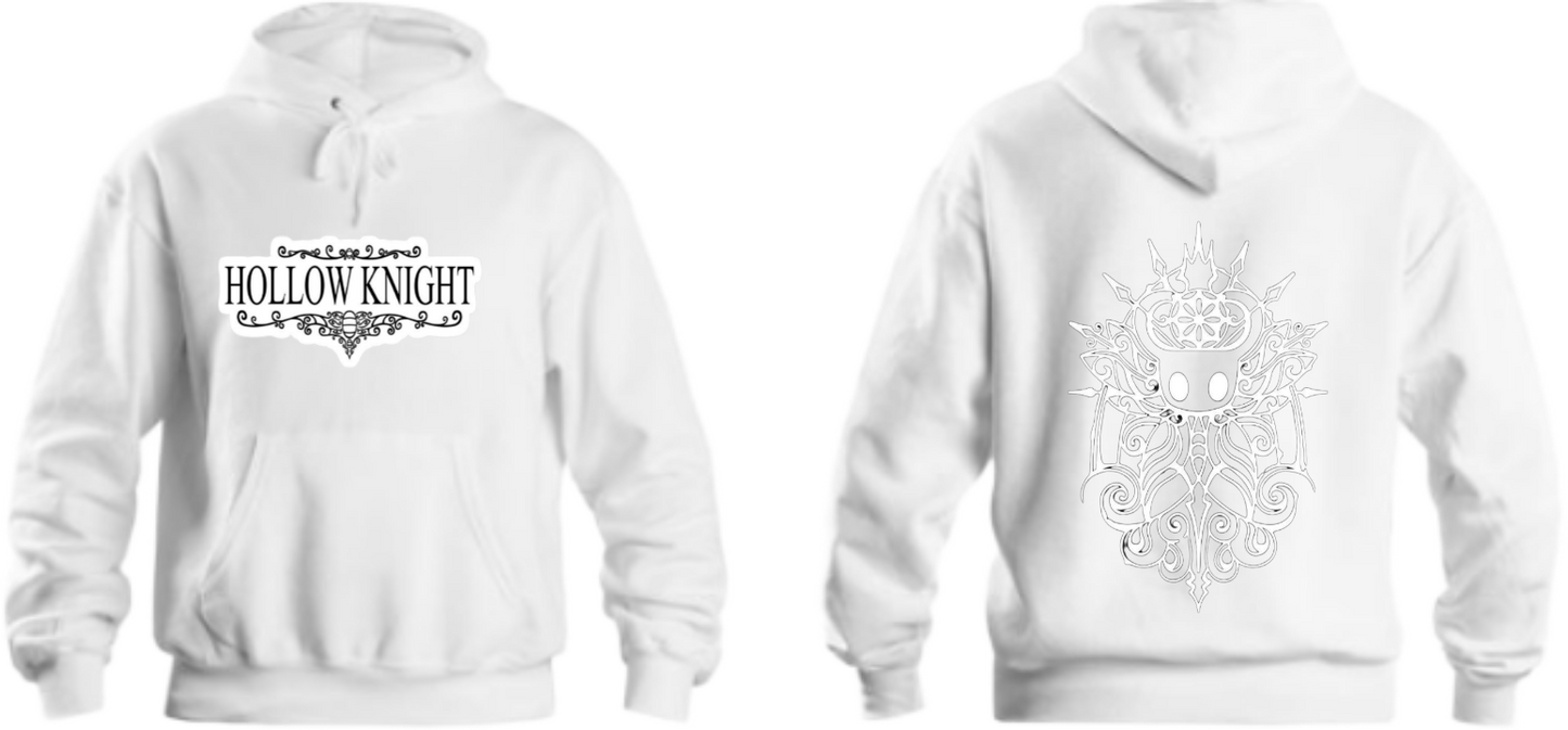 Hollow Knight One Size hoodie White Back 2