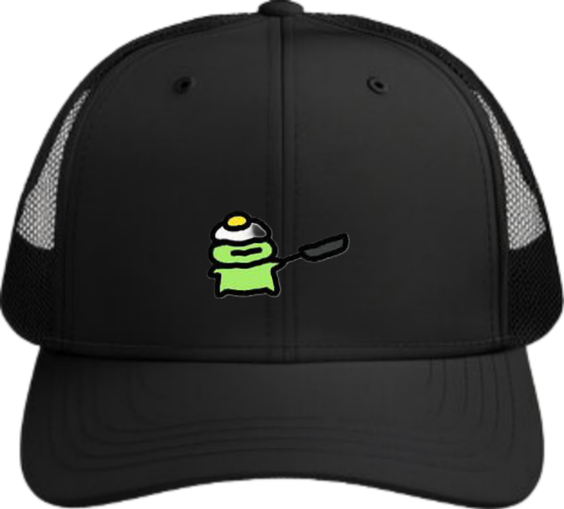 Frog Baseball cap Black 2