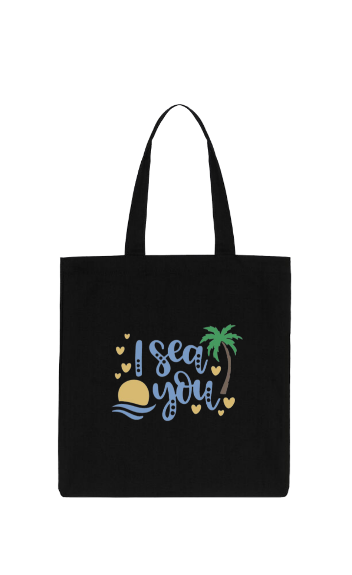 Summer Vibes tote bag Black 2