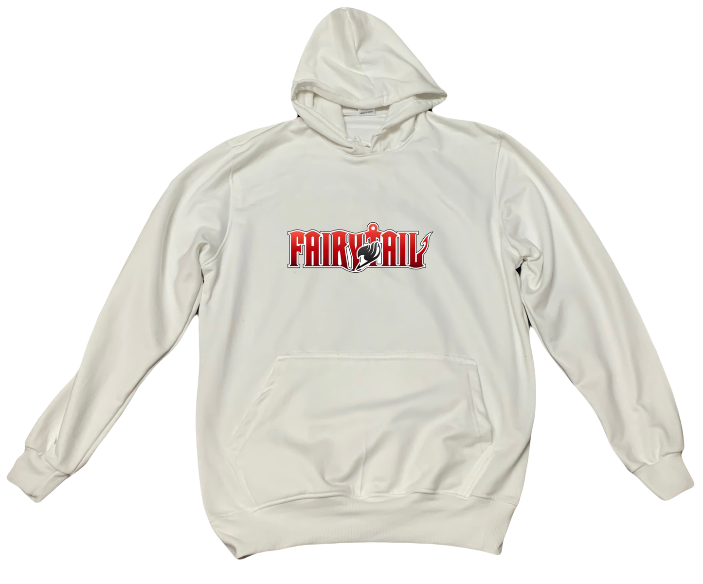 fairy tail One Size hoodie White 2