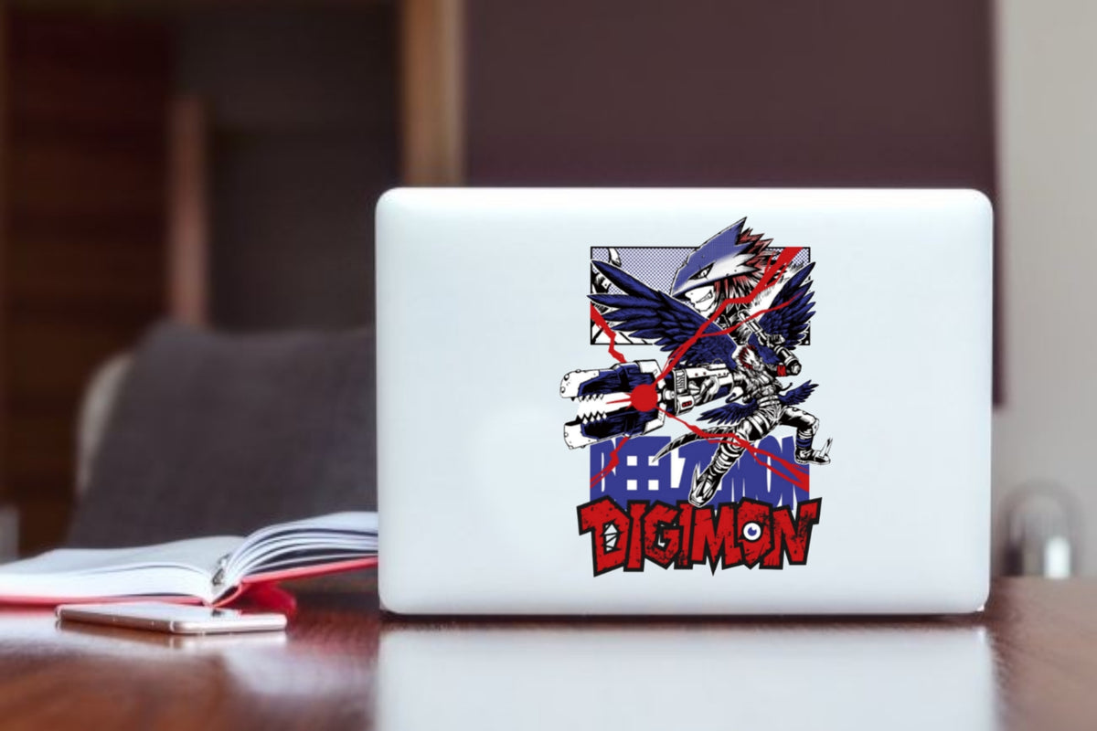 Digimon Adventure Laptop Sticker 2