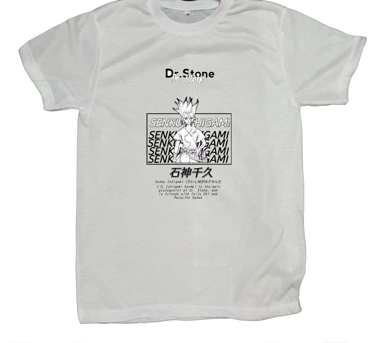 Dr. Stone t- shirt fat White 3