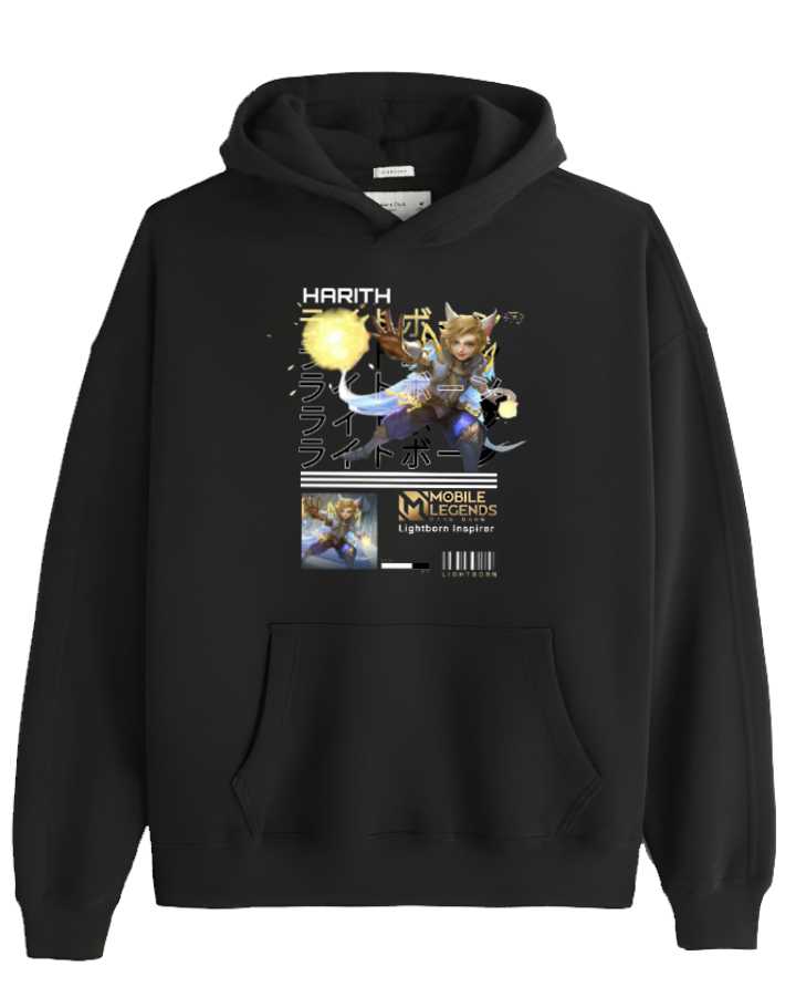 Mobile Legends Bang Bang One Size hoodie Black 2
