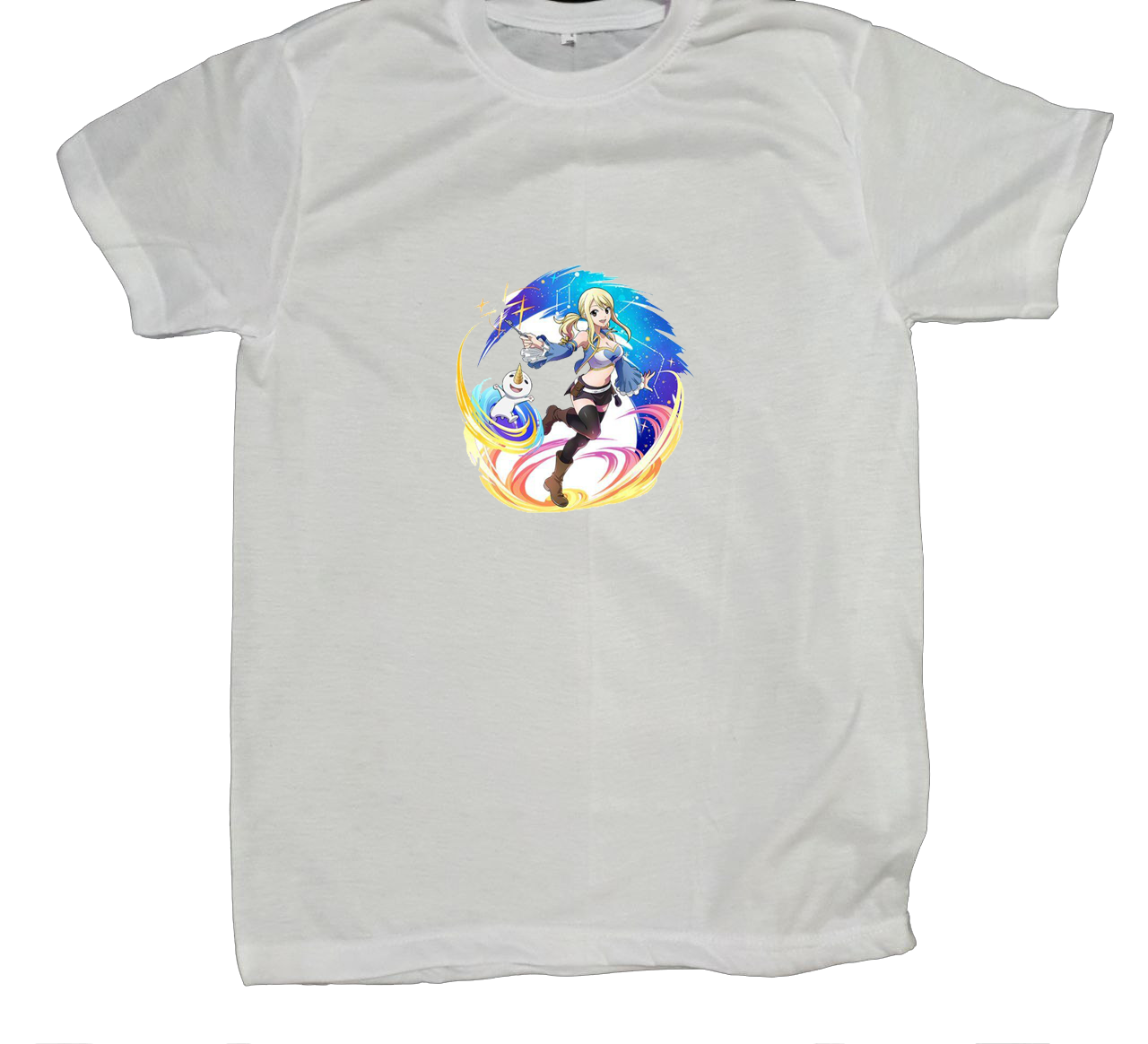 fairy tail t- shirt fat White 2