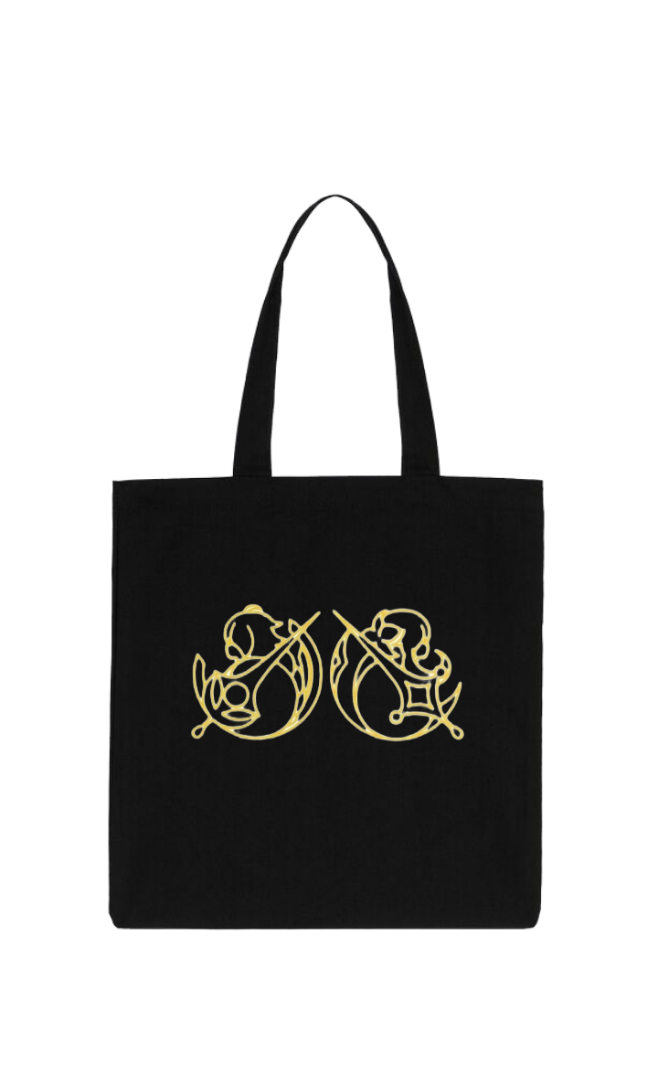 Genshin Impact tote bag Black 30