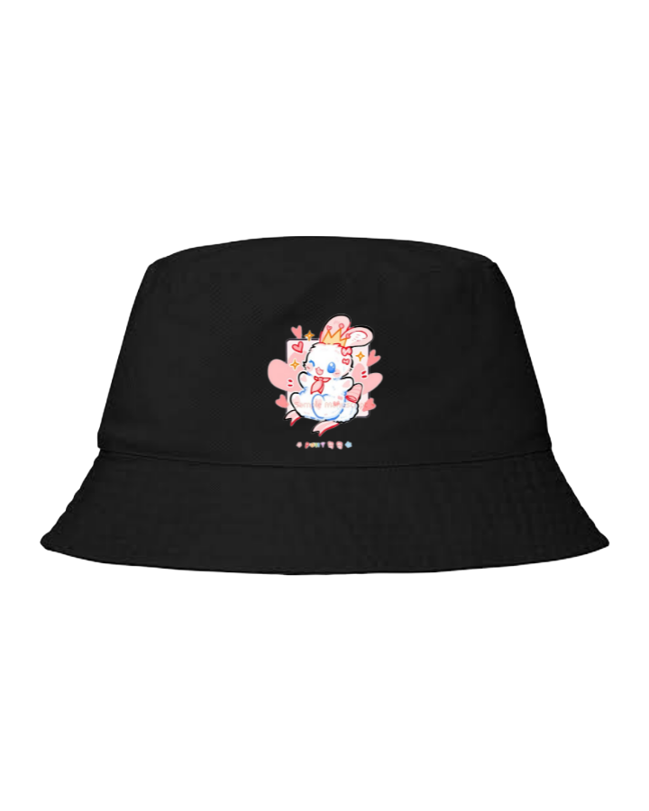 bunny Bucket hat Fishman hat cap Black 30