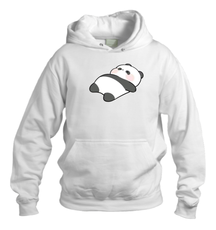 PANDA Oversize Hoodie White 30