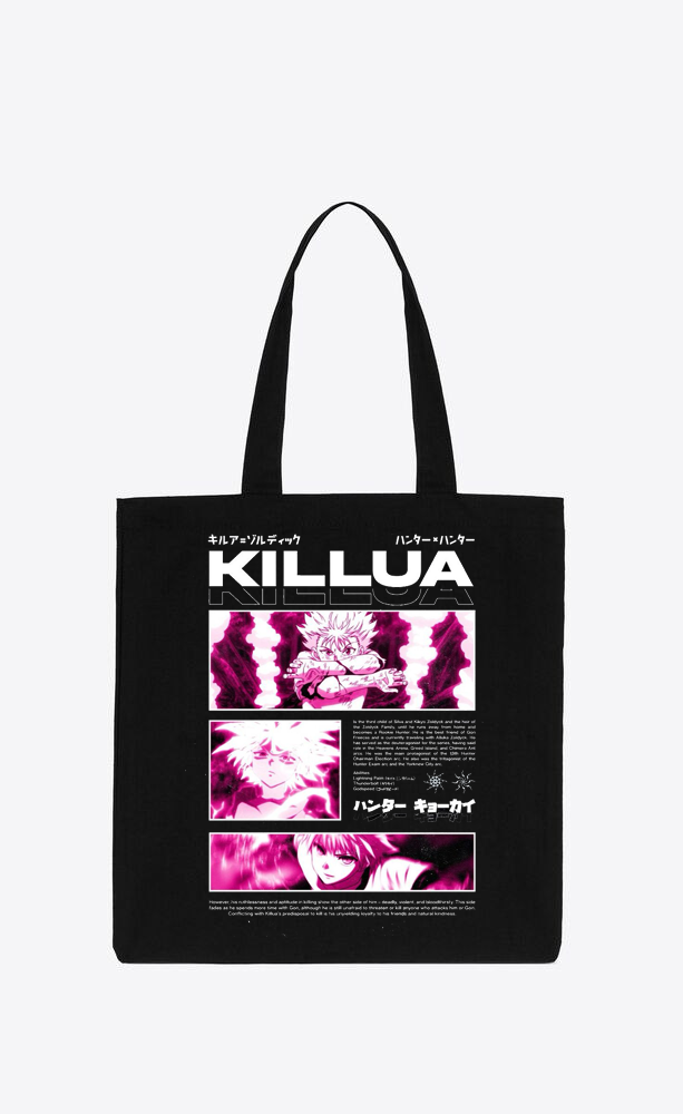Hunter × Hunter tote bag Black 29