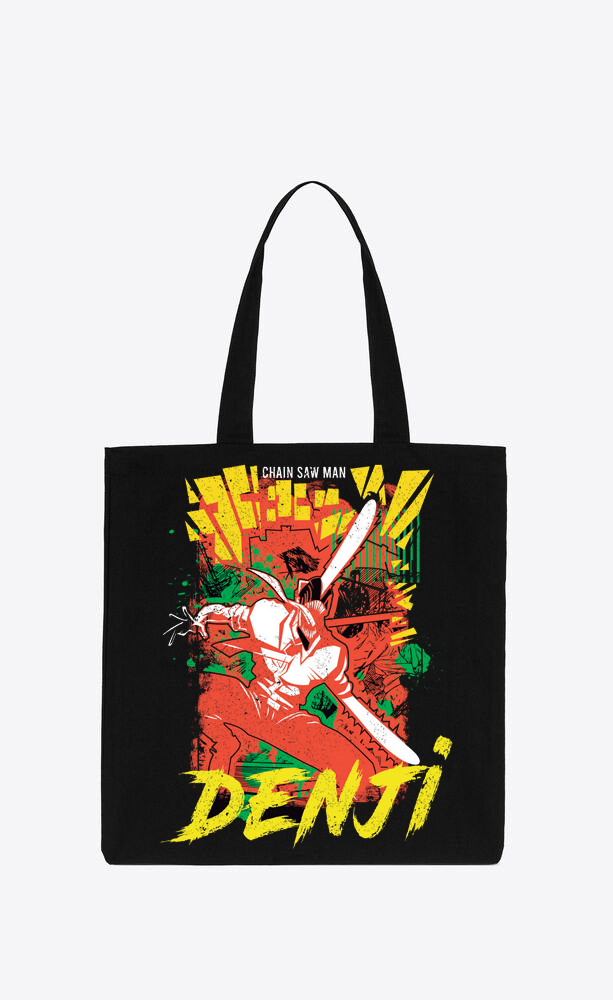 Chainsaw Man tote bag Black 30