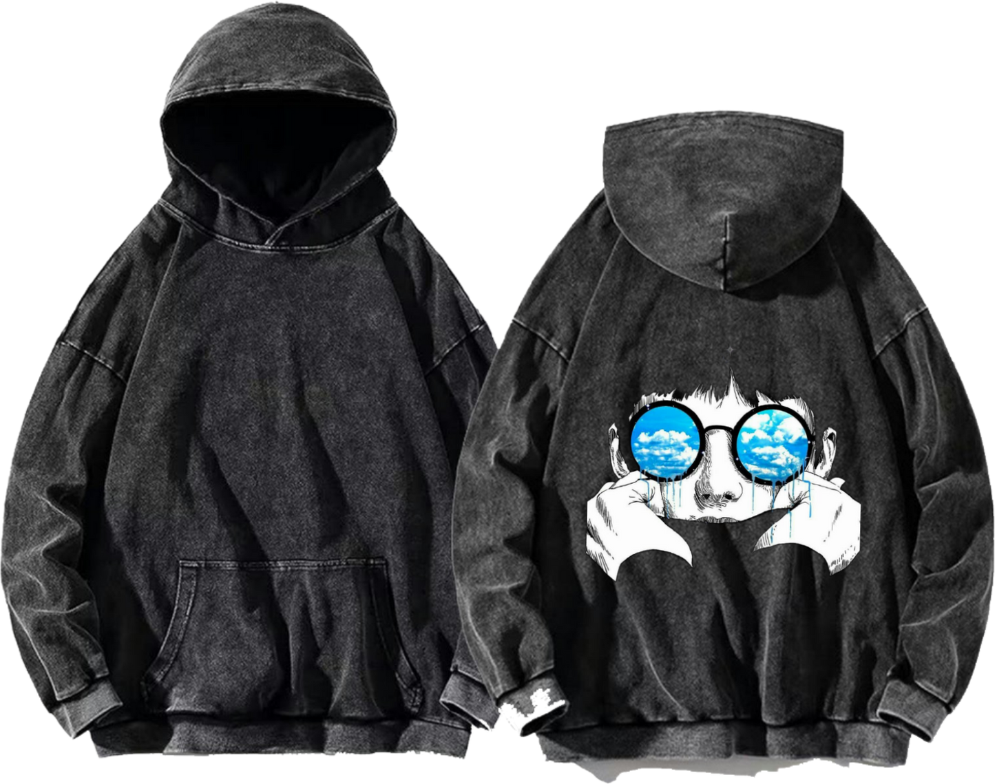 Jujutsu Kaisen One Size hoodie Washed Back 30