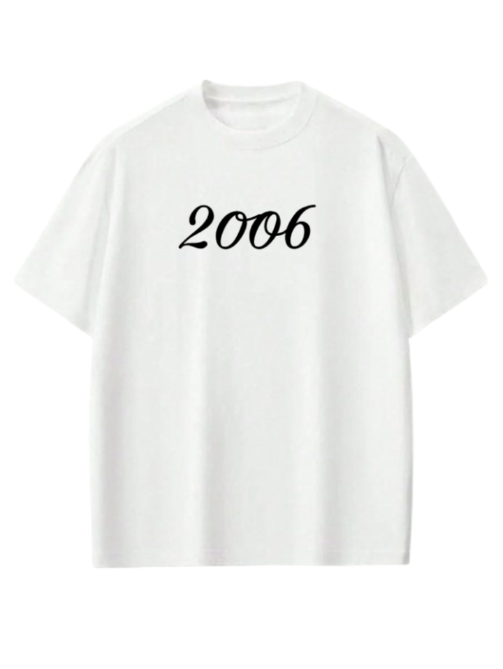 age t- shirt White 2006