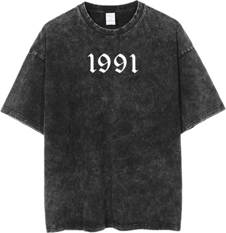 age t- shirt Washed 1991