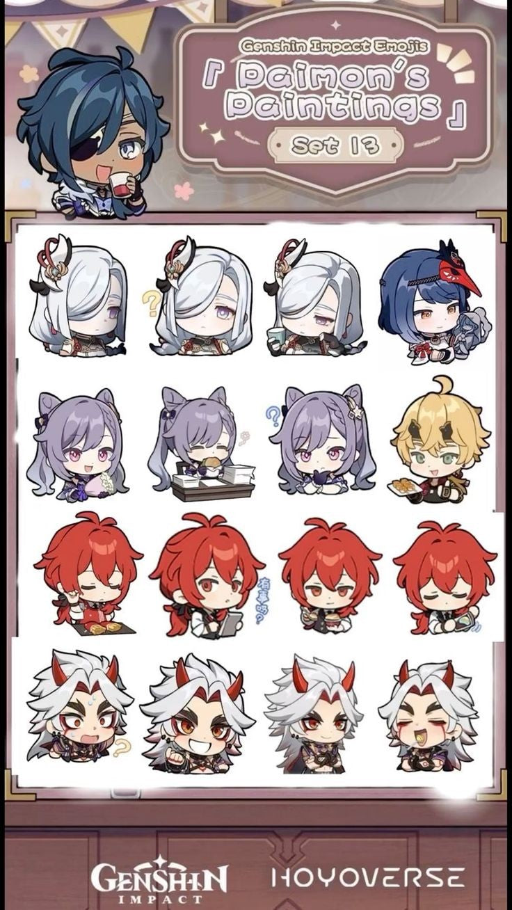 Genshin Impact Sticker 30