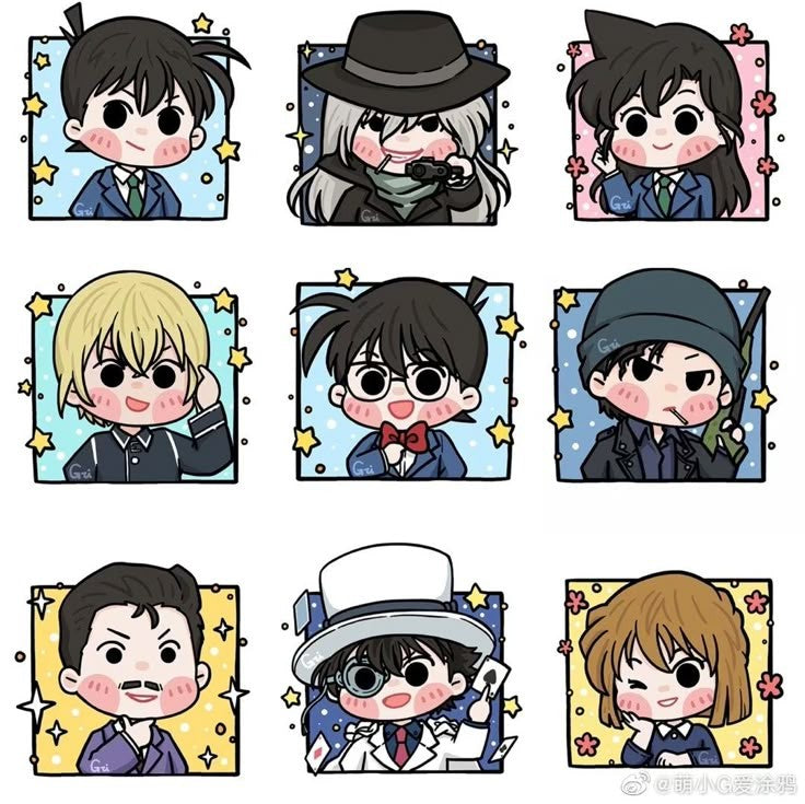 conan Sticker 1