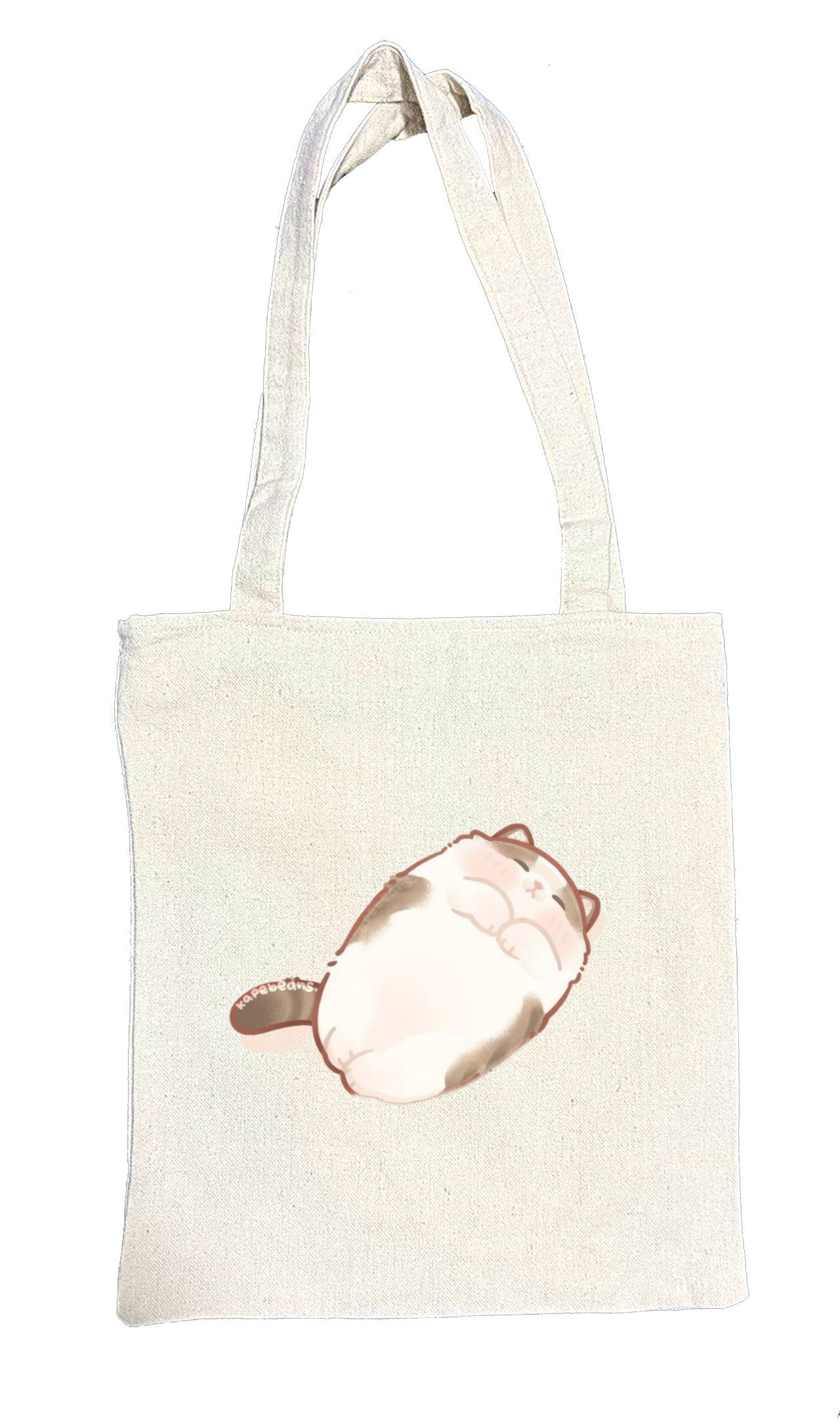 cat tote bag White 31