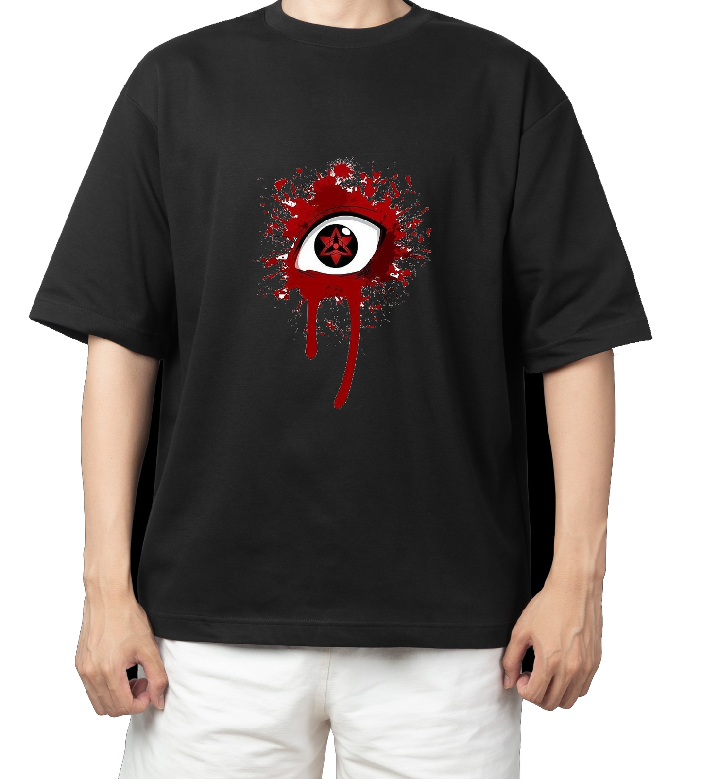 Naruto Shippuden t- shirt One Size Black 31