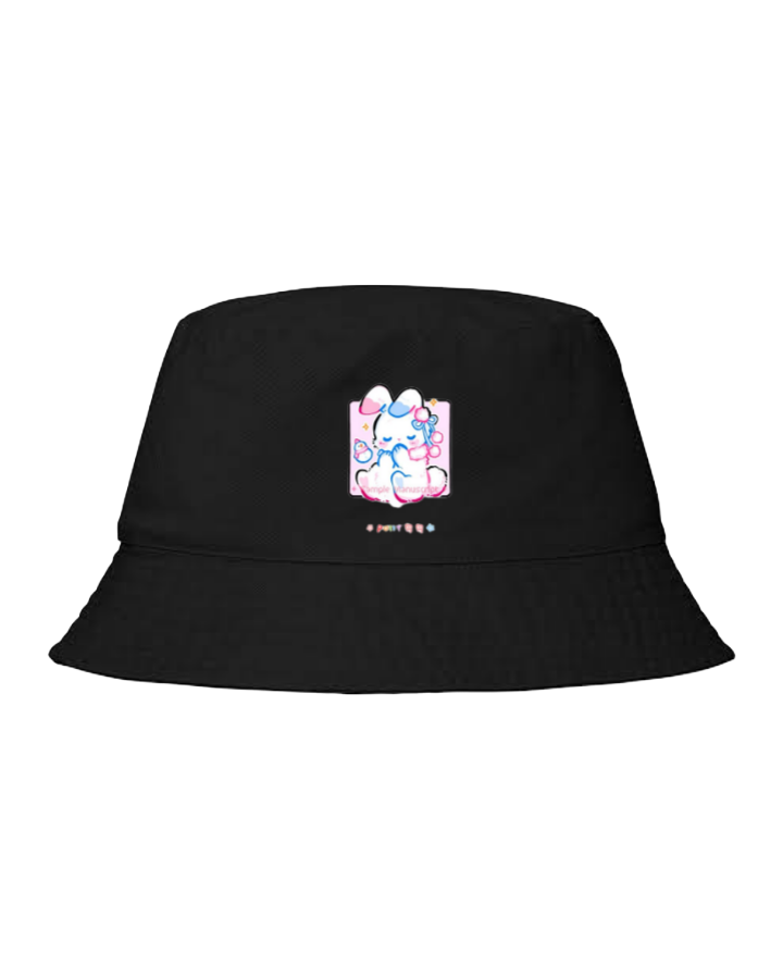 bunny Bucket hat Fishman hat cap Black 31
