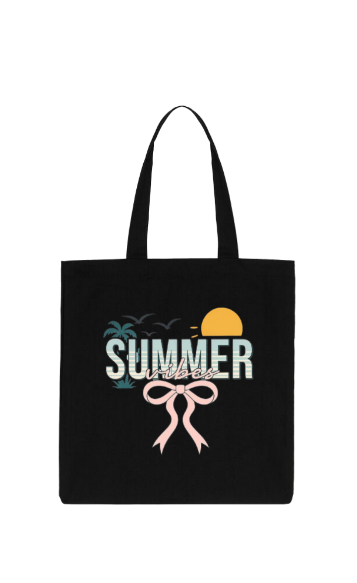 Summer Vibes tote bag Black 31
