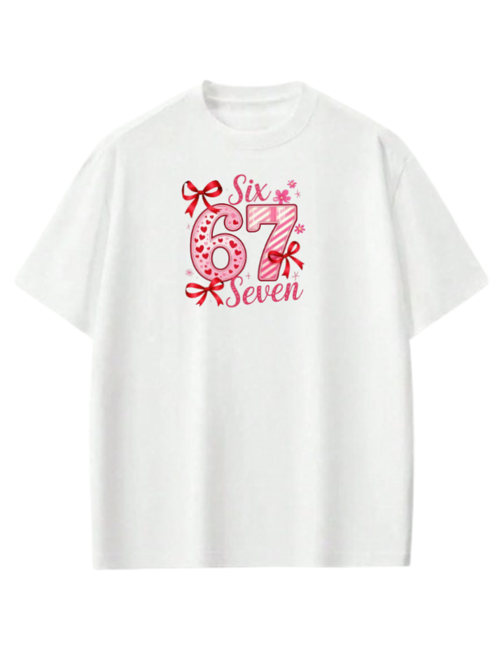 67 designs One Size t- shirt White 31