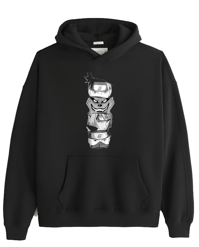 Naruto Shippuden One Size hoodie Black 71