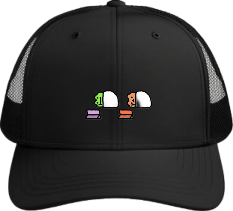Frog Baseball cap Black 31