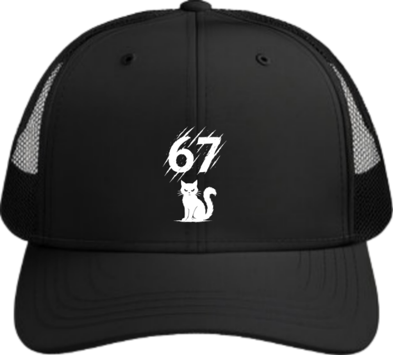 67 designs Baseball cap Black 31