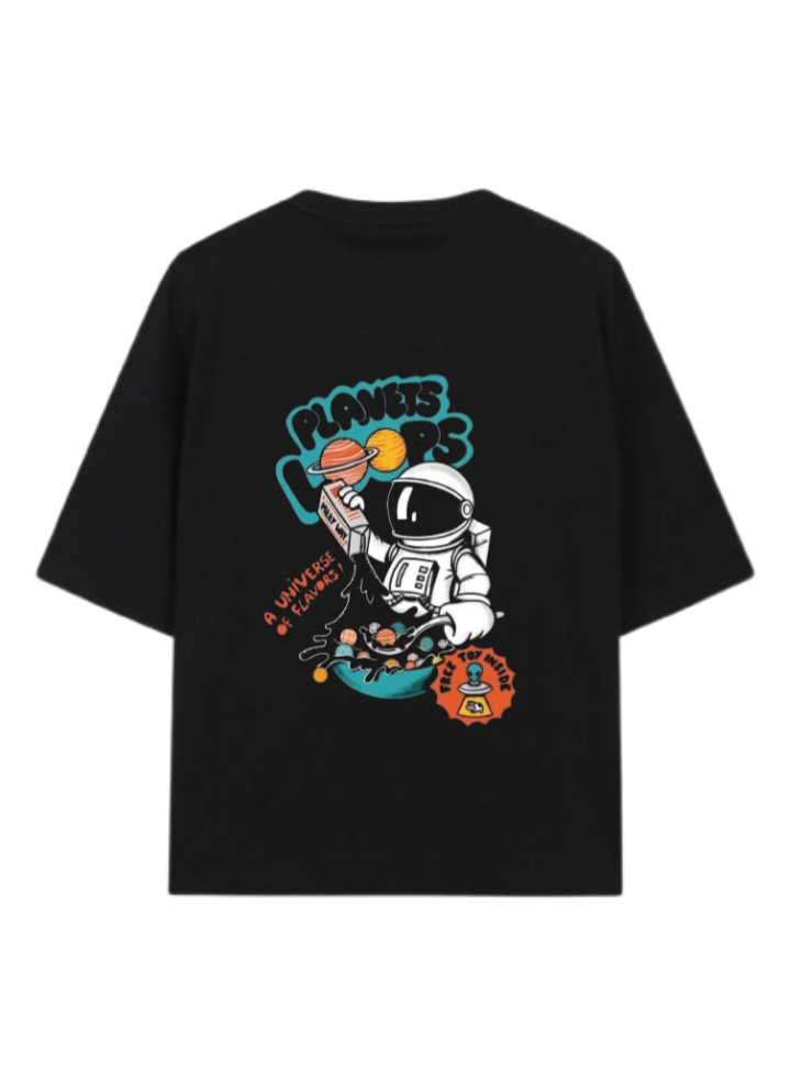 aliens One Size t- shirt Black Back 32