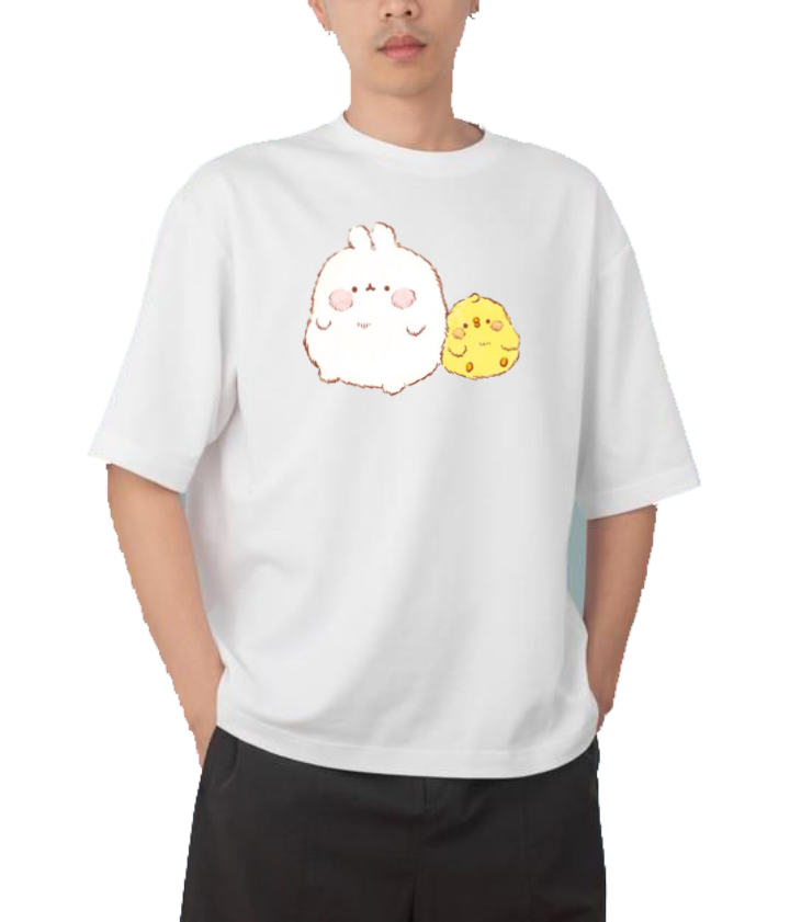 duck One Size t- shirt White 25