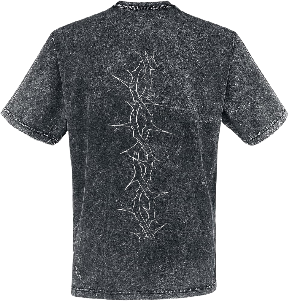 Goth t- shirt Washed 1