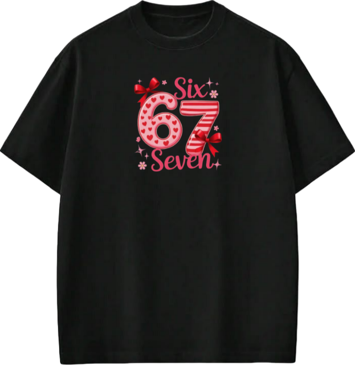 67 designs One Size t- shirt Black 31