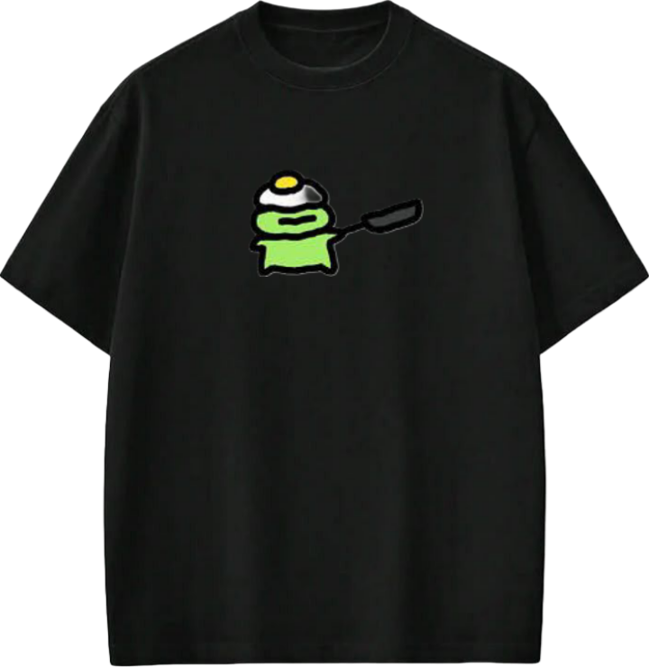 Frog One Size t- shirt Black 32