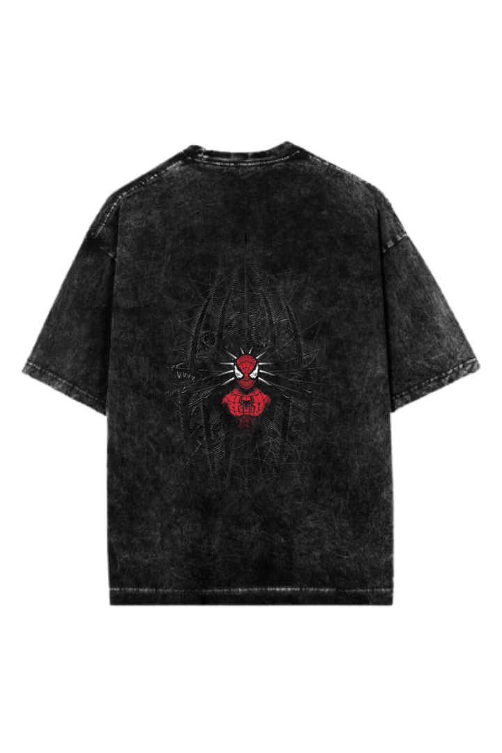 Spiderman t- shirt One Size Washed Back 32